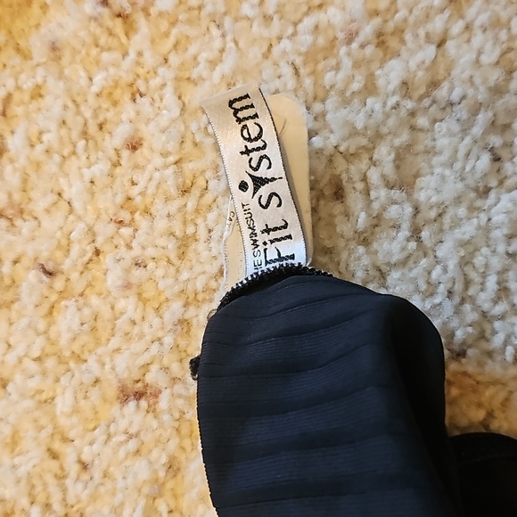 Fit System Ribbed Black High Rise Bikini - Picture 4 of 7